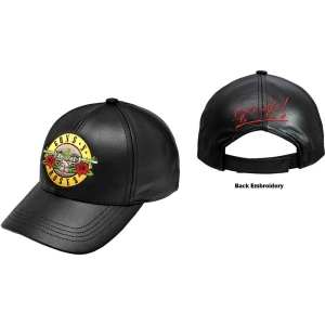 Guns N Roses - Bullet Gnfnrs Bl Leather C in the group OTHER / Merch Caps and Hats at Bengans Skivbutik AB (4049403)