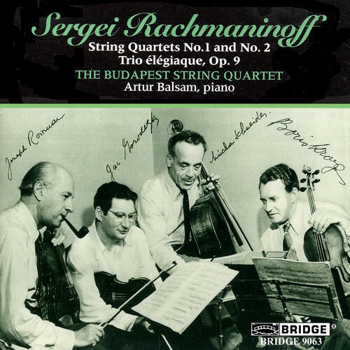 Rachmaninov S. - String Quartets Vol.2 in the group CD / Övrigt at Bengans Skivbutik AB (4049620)