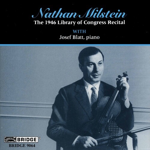 Nathan Milstein - Milstein Recital Vol.3 in the group CD / Klassiskt at Bengans Skivbutik AB (4049621)