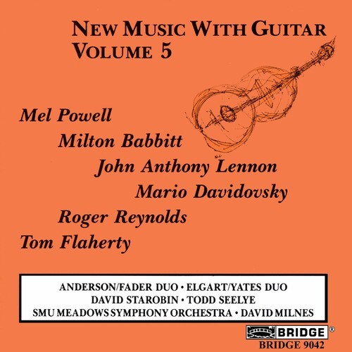 Lennon/Babbitt - New Music With Guitar Vol in the group CD / Klassiskt at Bengans Skivbutik AB (4049638)