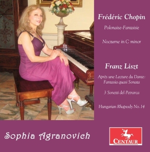 Agranovich Sophia - Piano Works in the group CD / Klassiskt,Övrigt at Bengans Skivbutik AB (4049710)