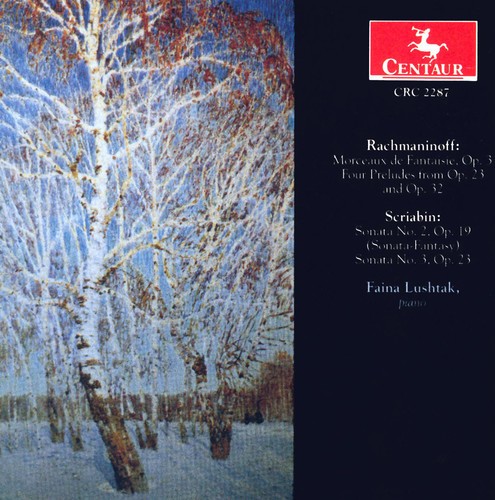 Rachmaninov/Scriabin - Morceaux De Fantasie/Sona in the group CD / Klassiskt at Bengans Skivbutik AB (4049949)