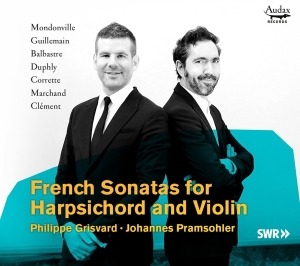 Pramsohler Johannes & Philippe Grisvard - French Sonatas For Harpsichord & Violin in the group CD / Klassiskt,Övrigt at Bengans Skivbutik AB (4049979)