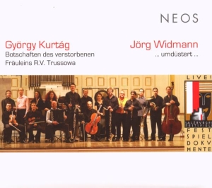 Kurtag/Widmann - Botschaften Des Verstorbe in the group CD / Klassiskt,Övrigt at Bengans Skivbutik AB (4050096)