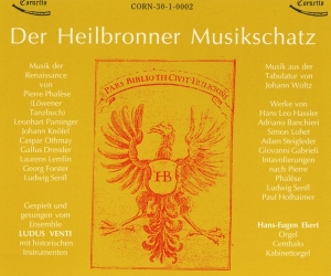 Ekerthans Eugen / Ludus Venti - Heilbronner Musikschatz in the group CD / Klassiskt,Övrigt at Bengans Skivbutik AB (4050176)
