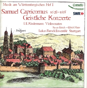 Lukas Barock Ensemble - Geistliche Konzerte in the group CD / Klassiskt,Övrigt at Bengans Skivbutik AB (4050193)