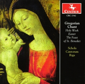 Gregorian Chant - Holy Week/Easter/Feast Of in the group CD / Klassiskt at Bengans Skivbutik AB (4050295)