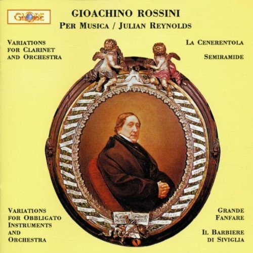 Rossini G. - Variations For Clarinet.. in the group CD / Övrigt at Bengans Skivbutik AB (4050320)