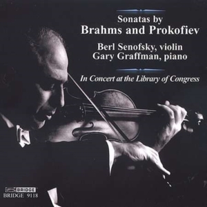 Brahms/Prokofiev - Sonatas/In Concert At The in the group OTHER / Övrigt /  at Bengans Skivbutik AB (4050410)
