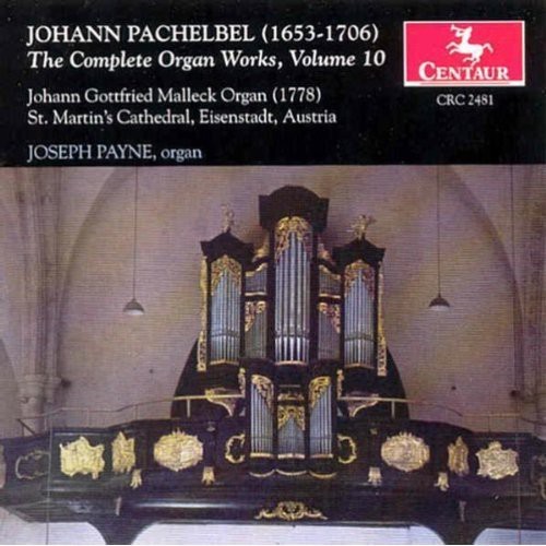 Pachelbel J. - Complete Organ Works 10 in the group CD / Övrigt at Bengans Skivbutik AB (4050427)