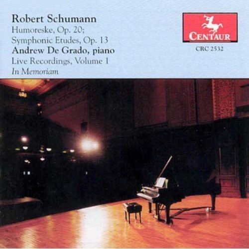 Robert Schumann - Humoreske Op.20 in the group CD / Klassiskt at Bengans Skivbutik AB (4050516)