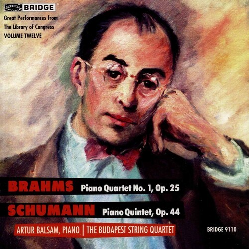 Brahms/Schumann - Piano Quartet No.1 Op.25 in the group CD / Klassiskt at Bengans Skivbutik AB (4050527)