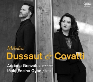 Gonzalez Adriana/Inaki Encina Oyon - Dussaut & Covatti: Melodies in the group CD / Klassiskt,Övrigt at Bengans Skivbutik AB (4050765)