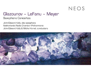 Glazunov/Le Fanu/Meyer - Saxophone Concertos in the group CD / Klassiskt,Övrigt at Bengans Skivbutik AB (4051039)