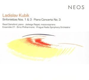 Kubik L. - Sinfoniettas Nos.1 & 3/Piano Concerto No in the group CD / Klassiskt at Bengans Skivbutik AB (4051046)