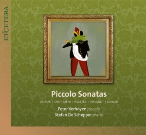 Verhoyen Peter / Stefan De Schepper - Piccolo Sonatas in the group CD / Klassiskt,Övrigt at Bengans Skivbutik AB (4051371)
