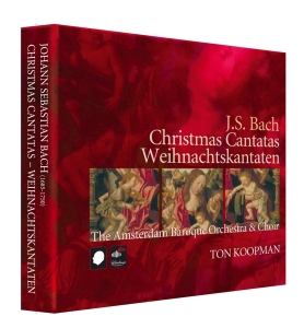 Amsterdam Baroque Orchestra & Ton Koopman - Bach: Christmas Cantatas in the group CD / Klassiskt,Övrigt at Bengans Skivbutik AB (4051579)