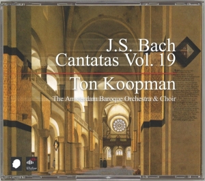 Amsterdam Baroque Orchestra & Ton Koopman - J.S. Bach: Cantatas Vol. 19 in the group CD / Klassiskt,Övrigt at Bengans Skivbutik AB (4051586)