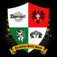 Darkfall / Mortal Strike - Thrashing Death Squad (Split) in the group CD / Hårdrock/ Heavy metal at Bengans Skivbutik AB (4052369)