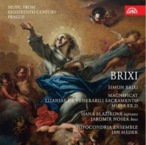 Brixi Simon - Music From 18Th Century Prague in the group Externt_Lager /  at Bengans Skivbutik AB (4052412)