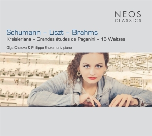 Chelova Olga / Philippe Entremont - Kreisleriana / Paganini-Études / 16 Walt in the group CD / Klassiskt,Övrigt at Bengans Skivbutik AB (4052540)