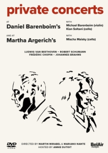 Ludwig Van Beethoven Johannes Brah - Private Concerts At Daniel Barenboi in the group Externt_Lager /  at Bengans Skivbutik AB (4053614)