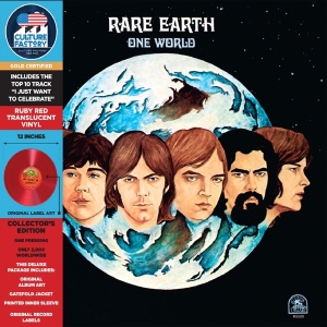 Rare Earth - One World (Ltd. Ruby Red Vinyl) in the group VINYL / Pop-Rock at Bengans Skivbutik AB (4053731)