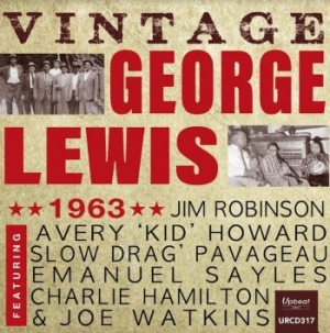 Lewis George - Vintage George Lewis 1963 in the group CD / Jazz at Bengans Skivbutik AB (4053986)