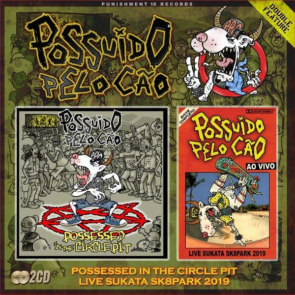 Possuído Pelo Cão - Possessed In The Circle Pit in the group CD / Hårdrock/ Heavy metal at Bengans Skivbutik AB (4054000)