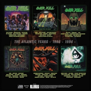 Overkill - The Atlantic Albums Box Set 19 in the group VINYL / Pop-Rock at Bengans Skivbutik AB (4054811)