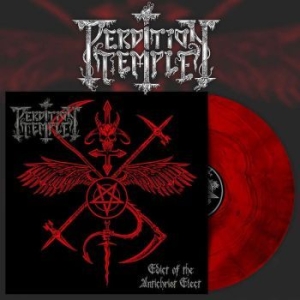 Perdition Temple - Edict Of The Antichrist Elect (Red in the group VINYL / Hårdrock at Bengans Skivbutik AB (4055271)