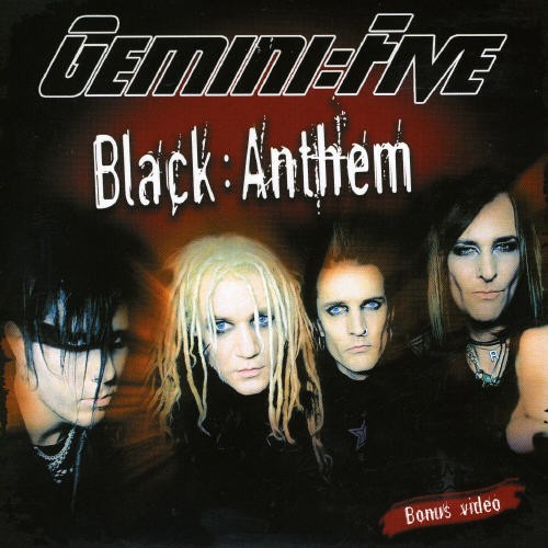 Gemini Five - Black Anthem + Video in the group CD / Hårdrock/ Heavy metal at Bengans Skivbutik AB (405553)