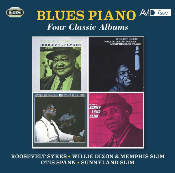 Various Artists - Blues Piano - Four Classic Albums in the group CD / Bestsellers at Bengans Skivbutik AB (4056127)