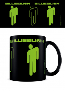 Billie Eilish - Stickman Black Mug in the group MERCHANDISE / Mug / Pop-Rock at Bengans Skivbutik AB (4057941)