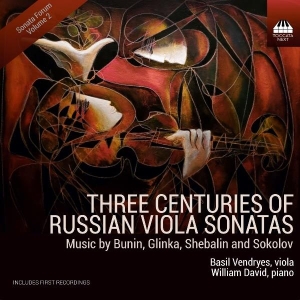 Bunin Revol Glinka Mikhail Sheb - Three Centuries Of Russian Viola So in the group CD / New releases / Classical at Bengans Skivbutik AB (4061486)