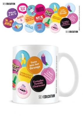 Sex Education - Sex Education (Push my Buttoms) Mug in the group OTHER / Merch Mugs at Bengans Skivbutik AB (4061803)