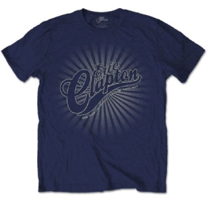 Eric Clapton - Eric Clapton Unisex Tee: Logo Rays in the group MERCH / T-Shirt / Summer T-shirt 23 at Bengans Skivbutik AB (4062799r)