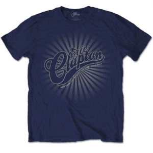 Eric Clapton - Eric Clapton Unisex Tee: Logo Rays in the group OTHER / BW-T-shirts at Bengans Skivbutik AB (4062799r)