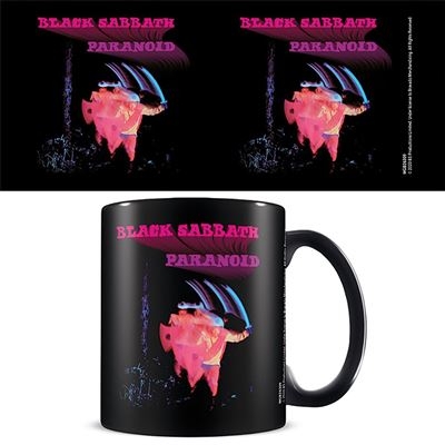 Black Sabbath - Black Sabbath (Paranoid) Black Mug in the group Minishops / Black Sabbath at Bengans Skivbutik AB (4063704)