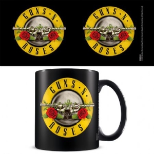 Guns N' Roses - Guns N' Roses (Bullet Logo) Black Mug in the group OUR PICKS / Recommended Merch at Bengans Skivbutik AB (4063706)