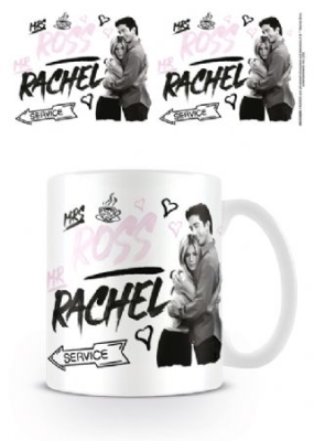 Friends - Friends (Mrs Ross Mr Rachel) Mug in the group MERCHANDISE / Mug / TV series at Bengans Skivbutik AB (4063708)