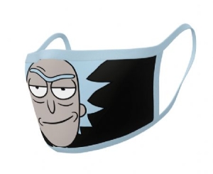 Rick and Morty - Rick and Morty (Rick) Face mask (2-pack) in the group OTHER / Merch New Items at Bengans Skivbutik AB (4063970)