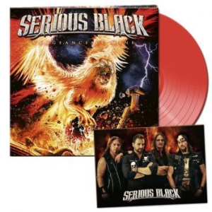 Serious Black - Vengeance Is Mine (Clear Red Vinyl in the group VINYL / Hårdrock/ Heavy metal at Bengans Skivbutik AB (4065248)