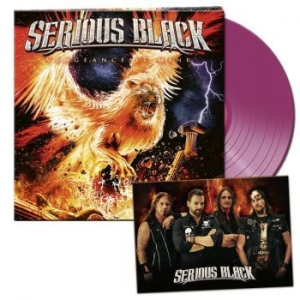 Serious Black - Vengeance Is Mine (Clear Violett Vi in the group VINYL / Hårdrock/ Heavy metal at Bengans Skivbutik AB (4065249)