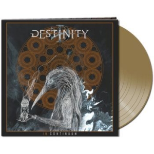 Destinity - In Continuum (Gold Vinyl Lp) in the group VINYL / Hårdrock at Bengans Skivbutik AB (4065260)