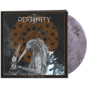 Destinity - In Continuum (Marbled Black/White/B in the group VINYL / Hårdrock at Bengans Skivbutik AB (4065261)
