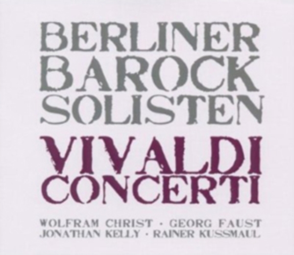 Berliner Barock Solisten - Vivaldi: Concerti in the group CD / Bestsellers at Bengans Skivbutik AB (4065677)