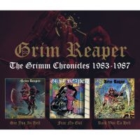 Grim Reaper - Grimm Chronicles 1983-1987 (3 Cd) in the group CD / Hårdrock at Bengans Skivbutik AB (4065729)