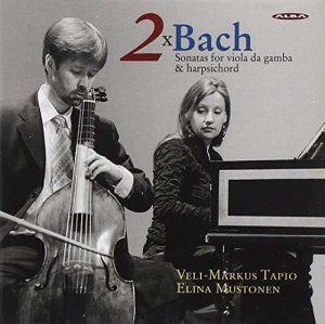 C P E Bach J S Bach - Sonatas For Viola Da Gamba & Harpsi in the group Externt_Lager /  at Bengans Skivbutik AB (4066433)