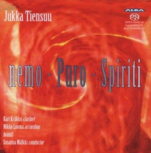 Jukka Tiensuu - Nemo / Puro / Spiriti in the group MUSIK / SACD / Klassiskt at Bengans Skivbutik AB (4066472)